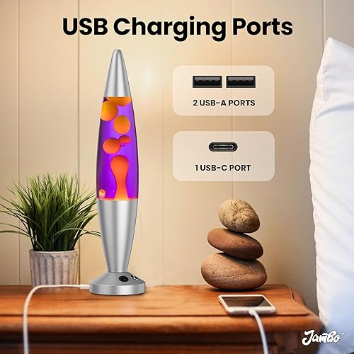 Miniatura 4 de Jambo Lámpara de movimiento líquido USB, lámpara de estado de ánimo, decoración del hogar, lámpara de sala de estar, luz de movimiento relajante,