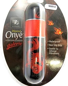 Vibrador B3 Onye Galerie Dragonrojo negro (10,8 cm 3 cm ...