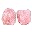 Amazing Gemstone 2 Pieces Rose Quartz Raw Crystals and Healing Stones, Natural Rocks for Tumbling and DIY Raw Stones and Crystals