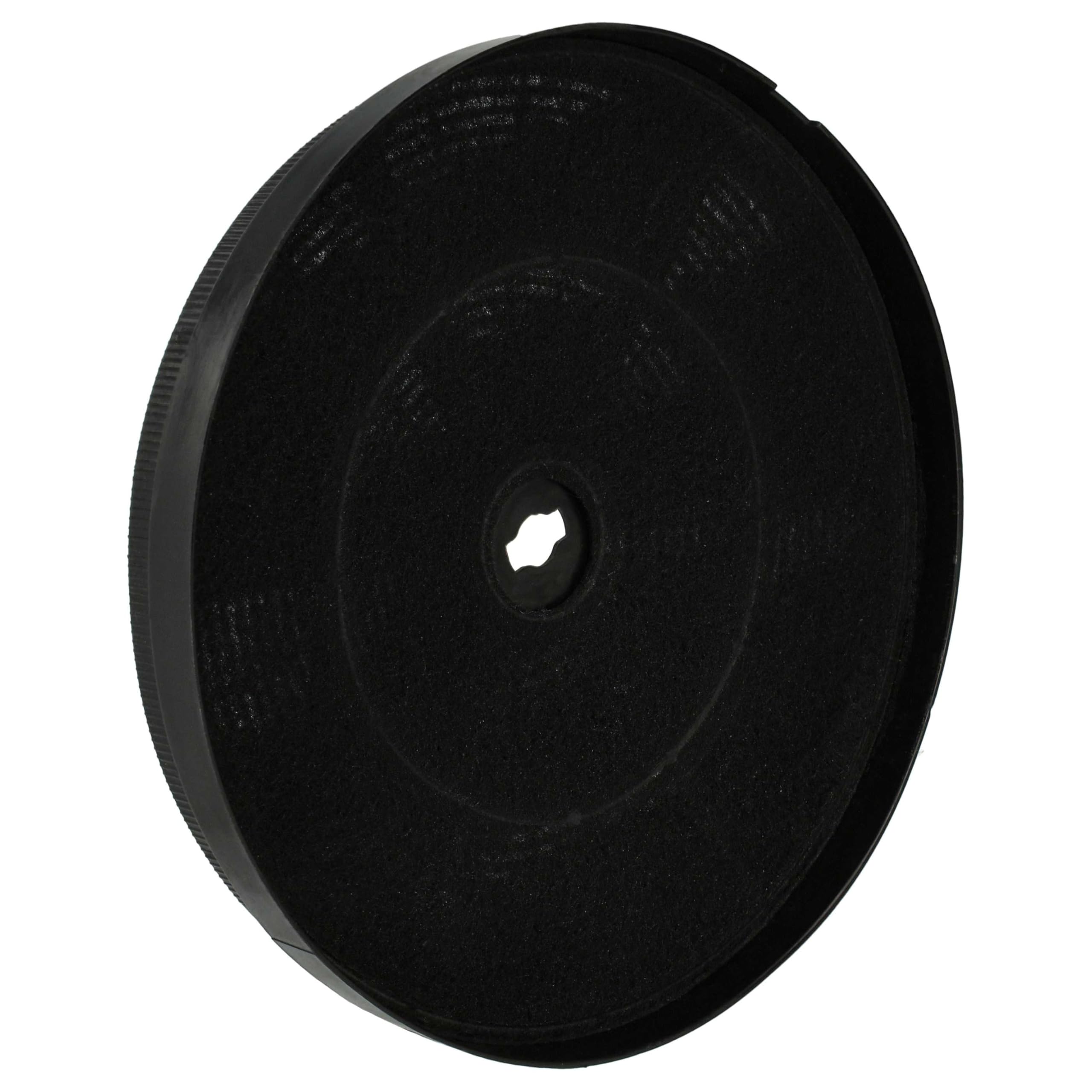 vhbw 4x Filtro a carboni attivi sostituisce Gorenje 127024 per cappe aspiranti - 20 cm