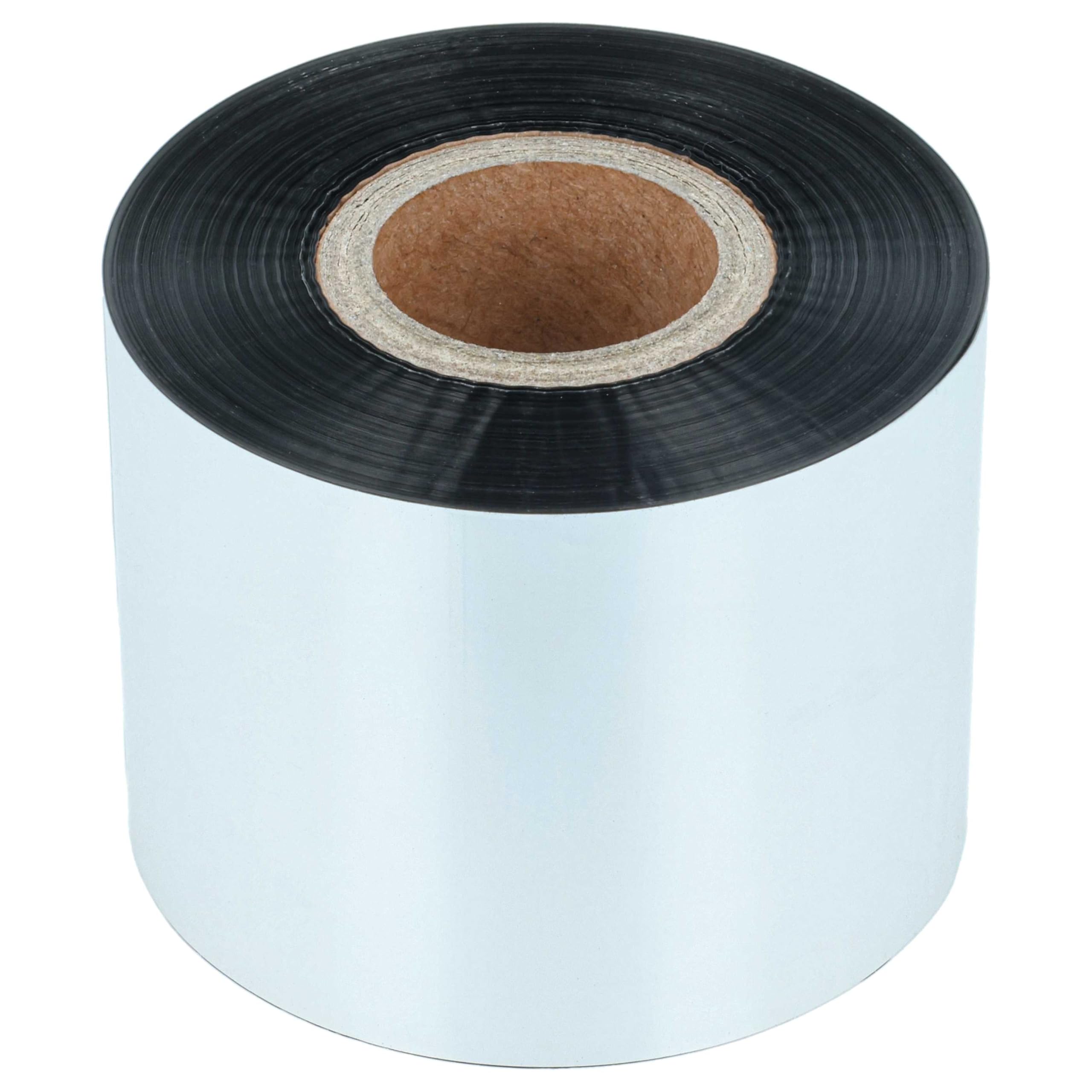 Ruban transfert thermique compatible Toshiba Tec B-FV4T B-EX4T2 50mm x 300m résine cire noir