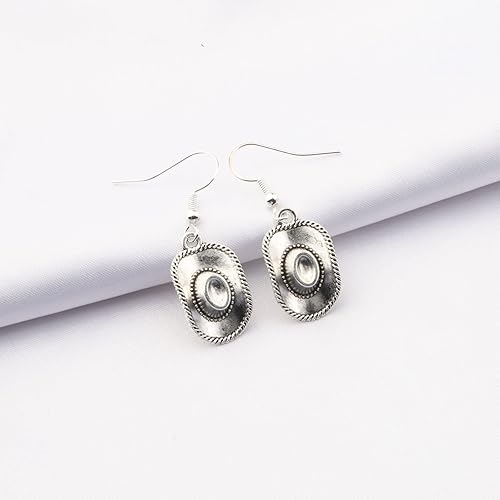 Miniatura 4 de Pendientes de vaquera para montar a caballo, regalo de vaquero, joyería temática occidental