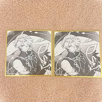 原神 アルハイゼン 色紙 84点 Amazon.co.jp: 原神 公式グッズ アルハイゼン 色紙 正規品