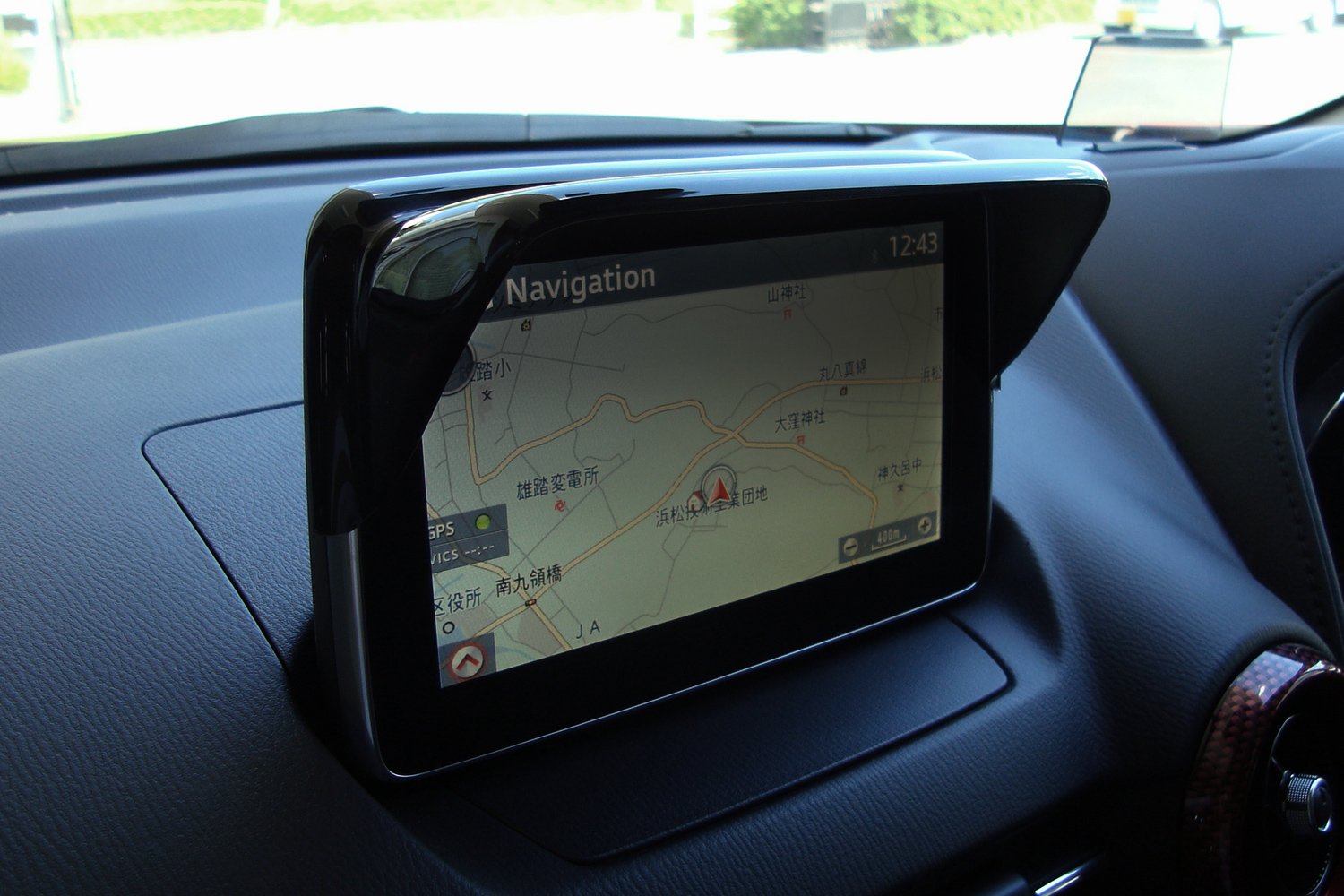 Amazon | SecondStage マツダコネクト ナビバイザーパネル ピアノ