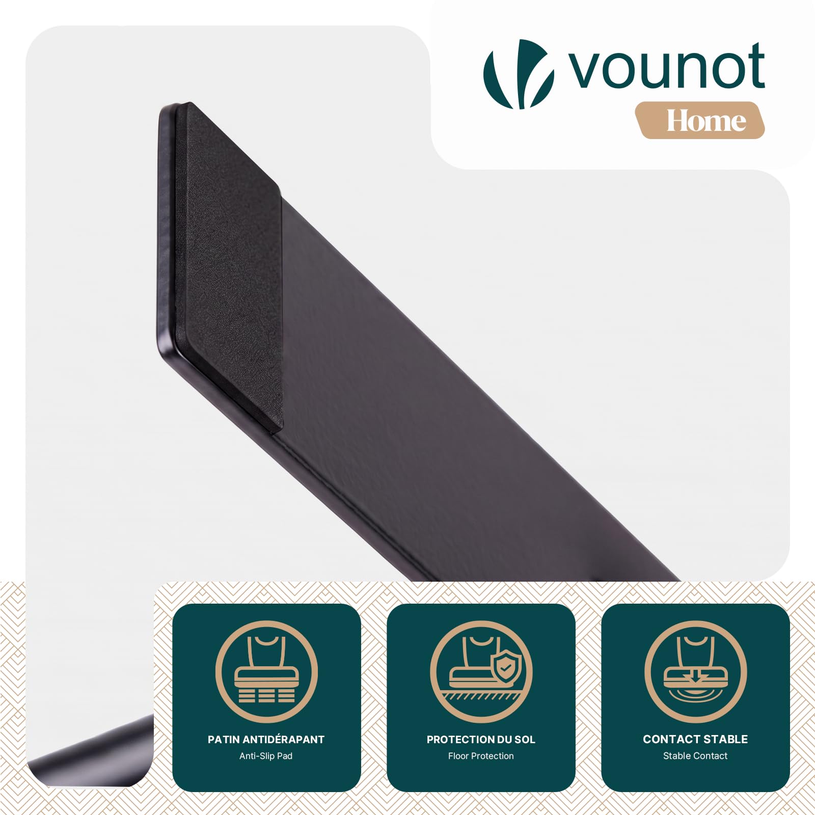 vounot® Paravent Séparateur de Pièce 3 Panneaux Cloison de Séparation Autoportant Pliable Brise Vue pour Plus d’Intimité Salon Chambre Bureau 262 x 30 x 173 cm Anthracite