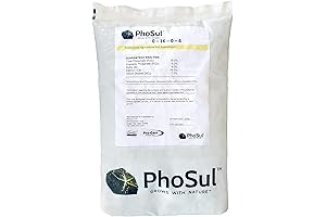 PhoSul Granular Rock Phosphate with Added Sulphur 0-16-0, 50lb Bag: Enhancing Soil...
