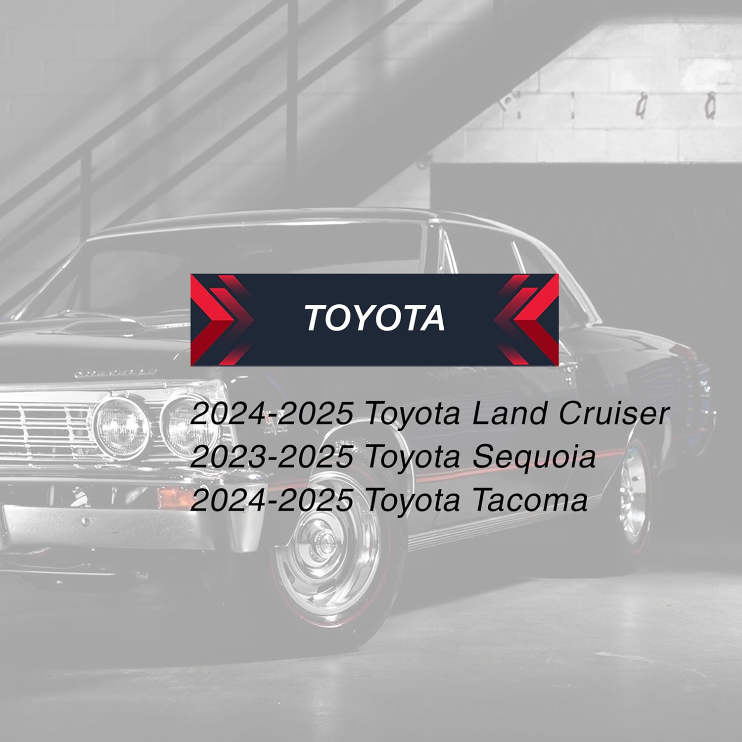 USARemote Key Fob Replacement Keyless Entry Remote for 2023 2024 2025 Toyota Land Cruiser Sequoia Tacoma 3-Button Smart Key (HYQ14FBX, 8990H-0C030)