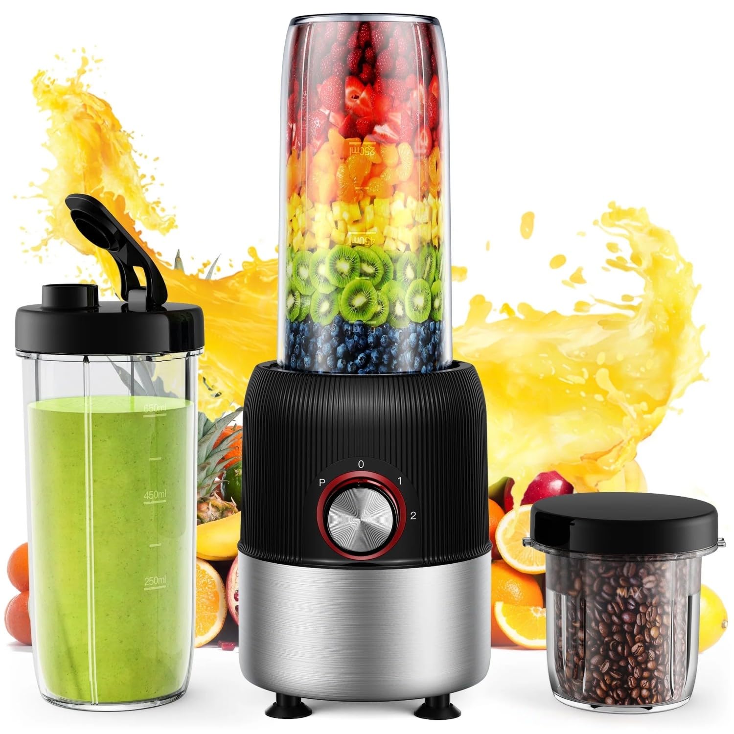 Amazon.com: Suodoka 2-in-1 Multipurpose Blenders for Smoothies