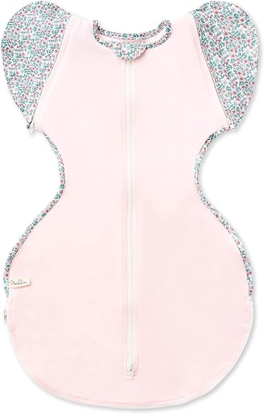 [Neclumi] ねくるみ スワドル 通年 夏 新生児から使えるスワドル 足元オープンで夜間オムツ替え◎ 腕出しOK 睡眠用おくるみ ねんねスワドル 国際股関節異形成協会認証取得 M字設計で股関節ケア 助産師推薦 - 5
