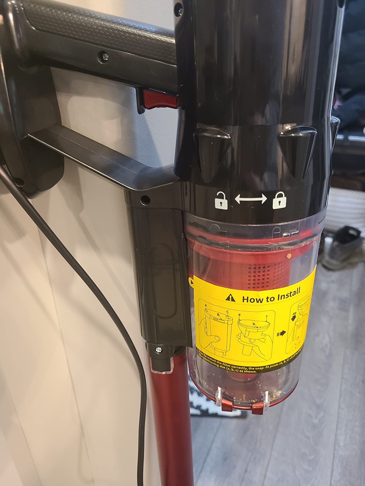 8/mo Finance VacLife Stick Vacuum Cleaner Corded 2 in 1, 4 Stages