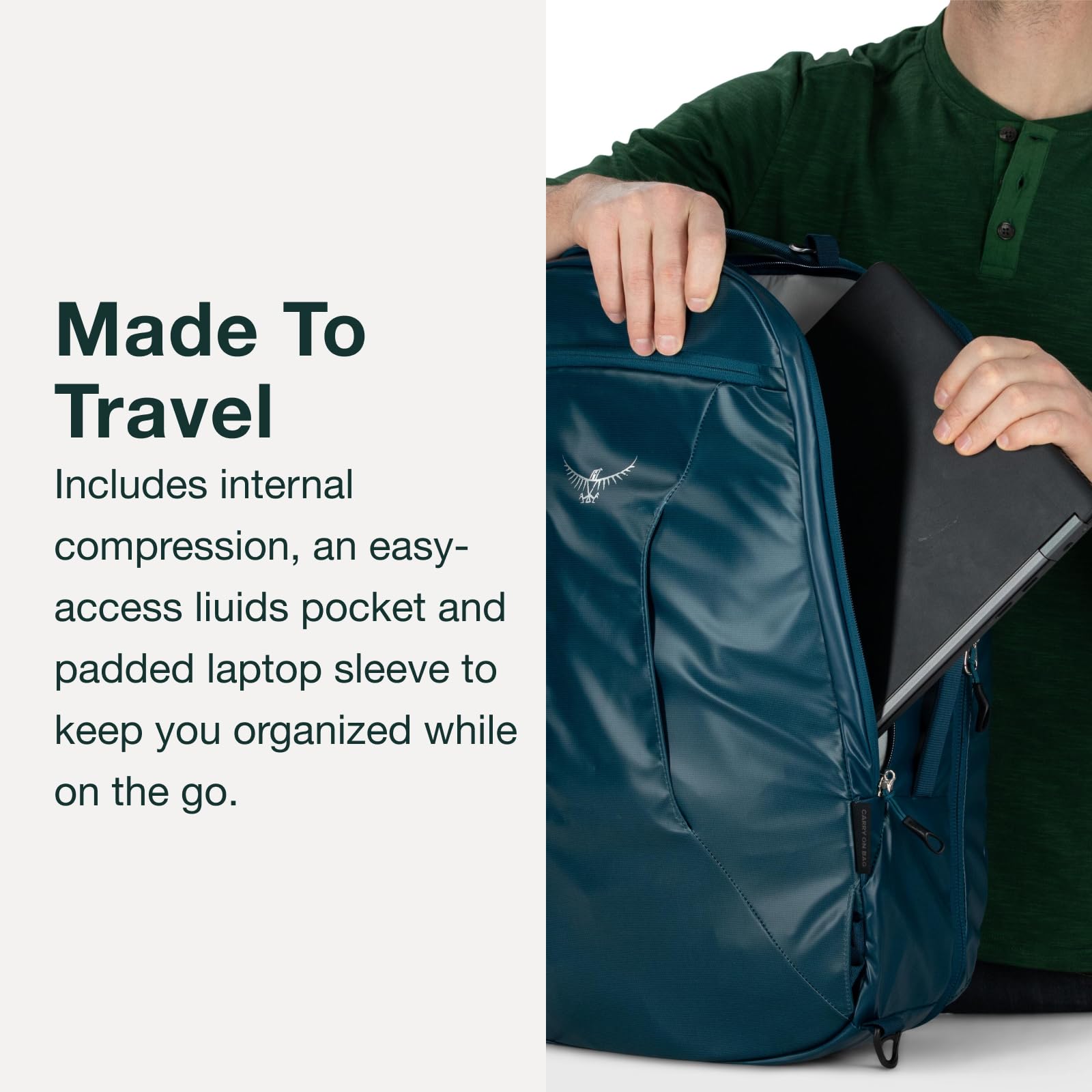 Osprey Transporter Carry-On Bag Sac de voyage unisexe Tan