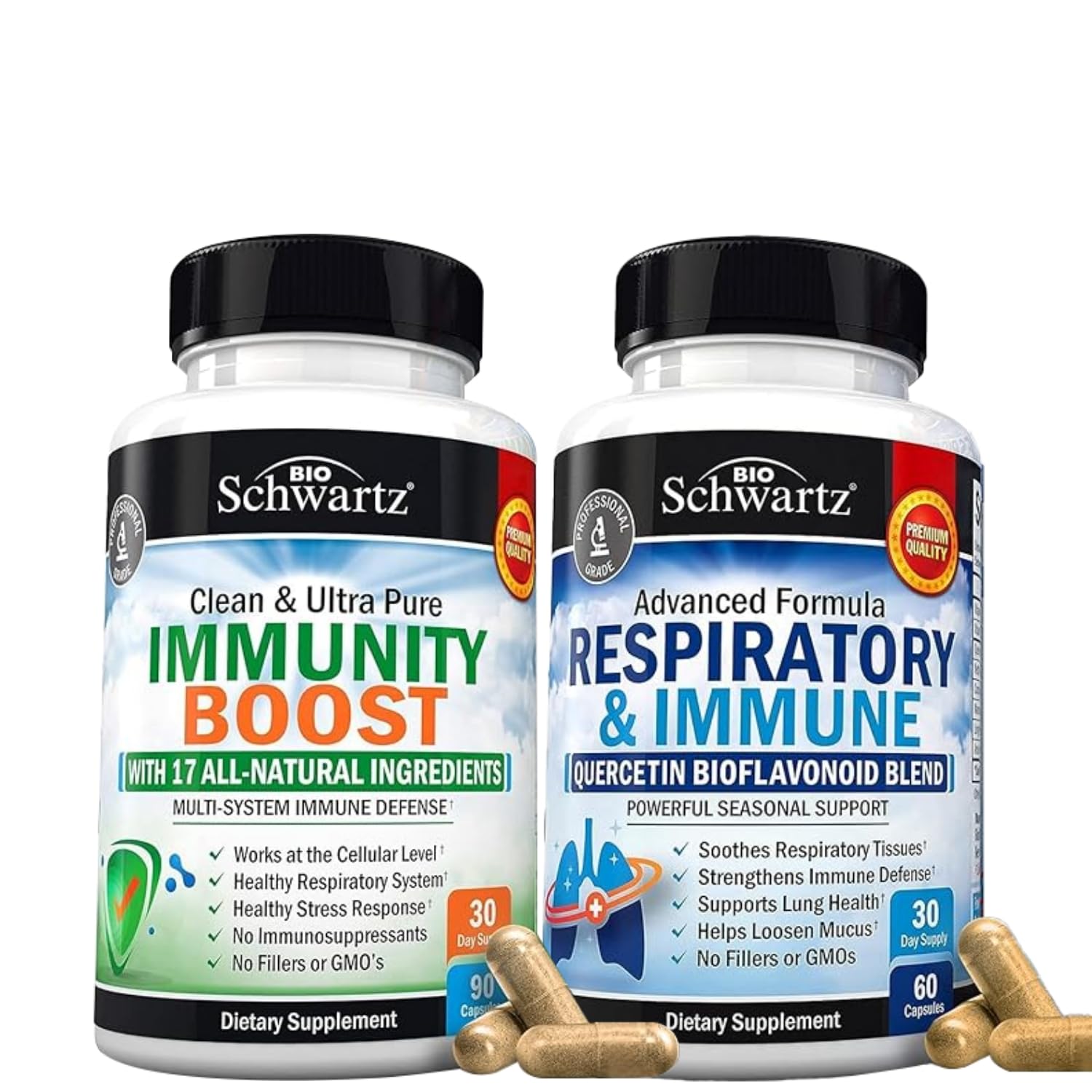 Amazon.com: BioSchwartz Respiratory & Immune Lung Support