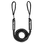 Premium Boat Bungee Dock Lines. Bungee Dock Line Stretches 6-9 ft. Absorbs Shock to Cleats, Docks, Pylons, and Anchors. Boat Ties to Dock. Reduces Pull on Your Boat Lines. Boat Rope That Stretches.