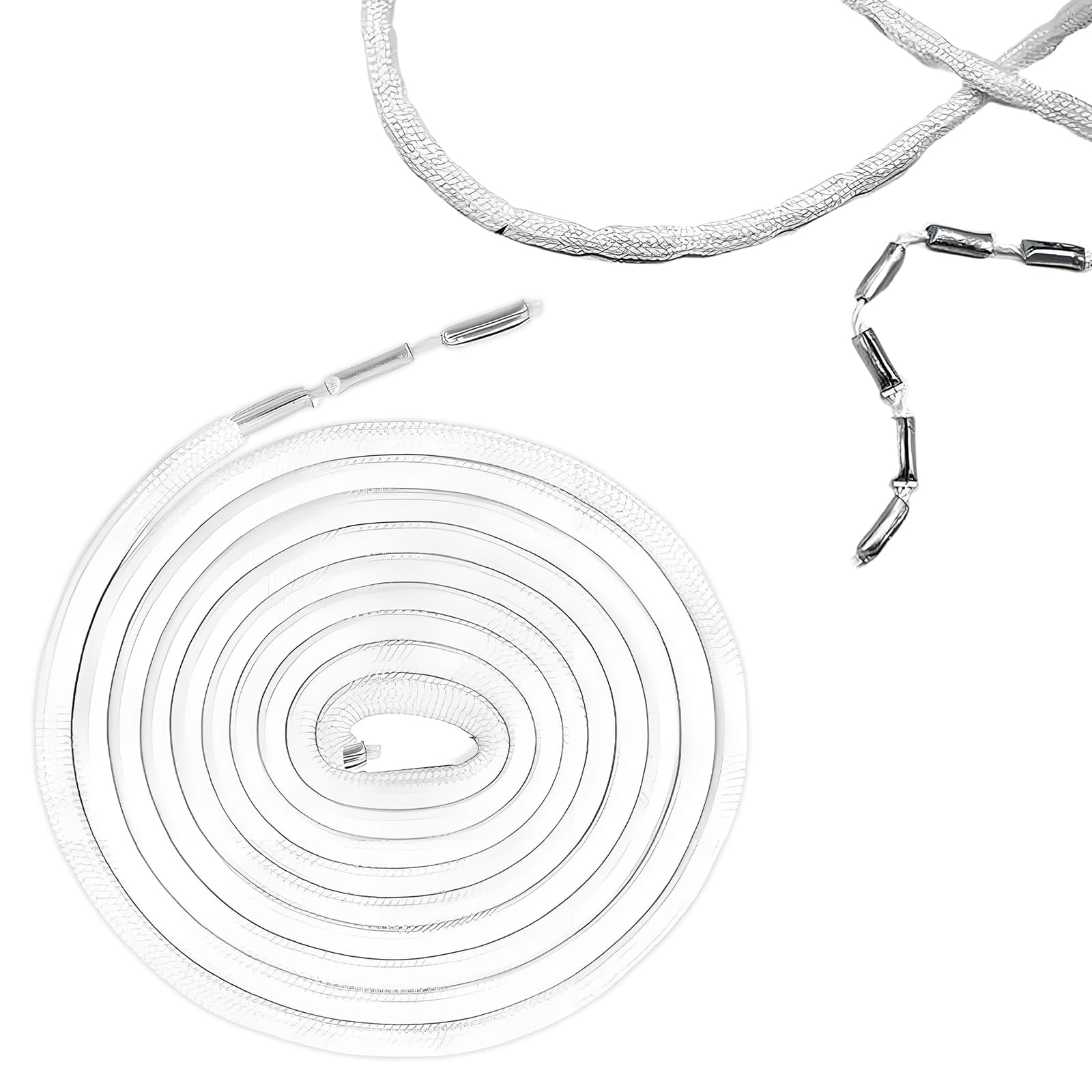 Curtain Weights for Hems, Curtain Heavy Lead, Heavy Duty Net Drapery Wire, Cut-to-Size Drapes Cord to Prevent Flapping in Wind – Ideal for Shower, Patio & Window Drapes