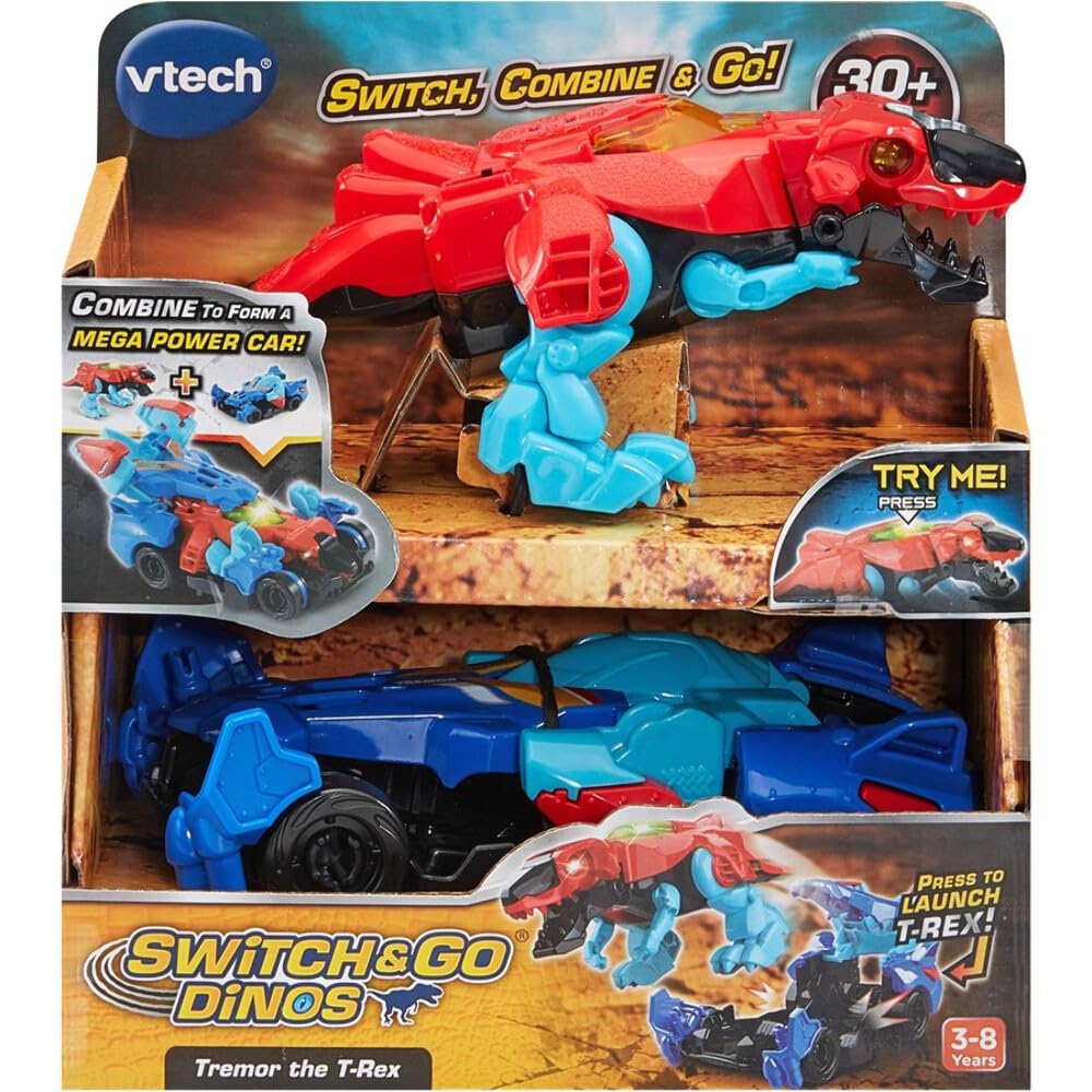 Amazon.com: Vtech Switch & Go Dinos - Combo T-Rex - Cooler 2-in-1