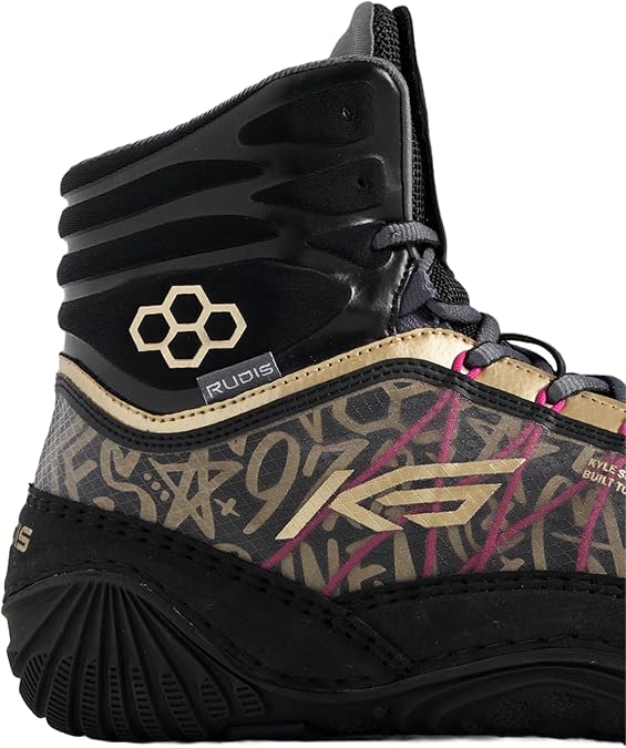 RUDIS Adult Wrestling Shoes - Infinity Edge, Black