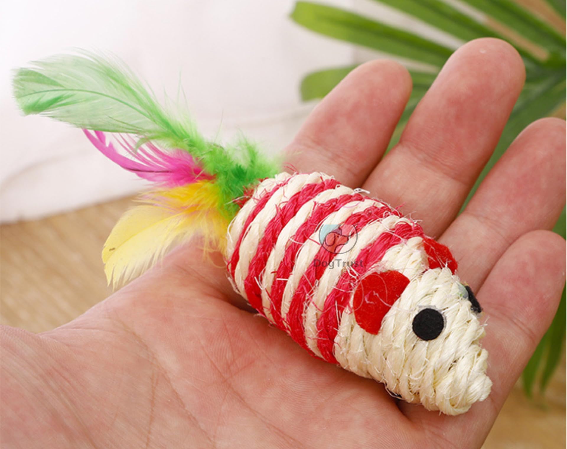 Dog Trust Cat Mouse Toy Stuffed 1PCS Novelty Biteproof Pet Catnip Toy Kitten Interactive Toy Chewing Biting Hunting Chasing Activity Exercise Small (B0C7C6X6FG) Amazon Price History, Amazon Price Tracker
