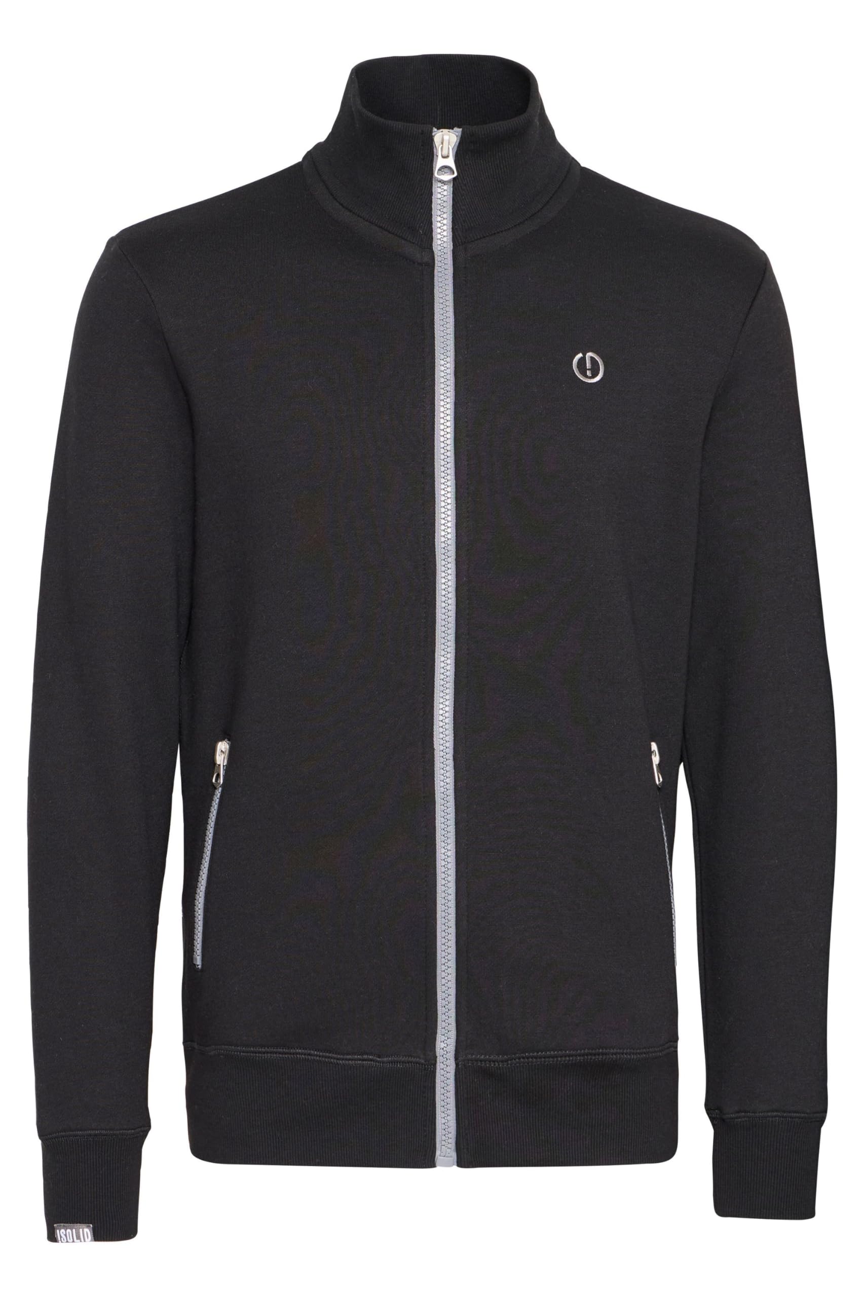 !SOLID SDBennTrack Herren Sweatjacke Cardigan mit Reißverschluss und Stehkragen