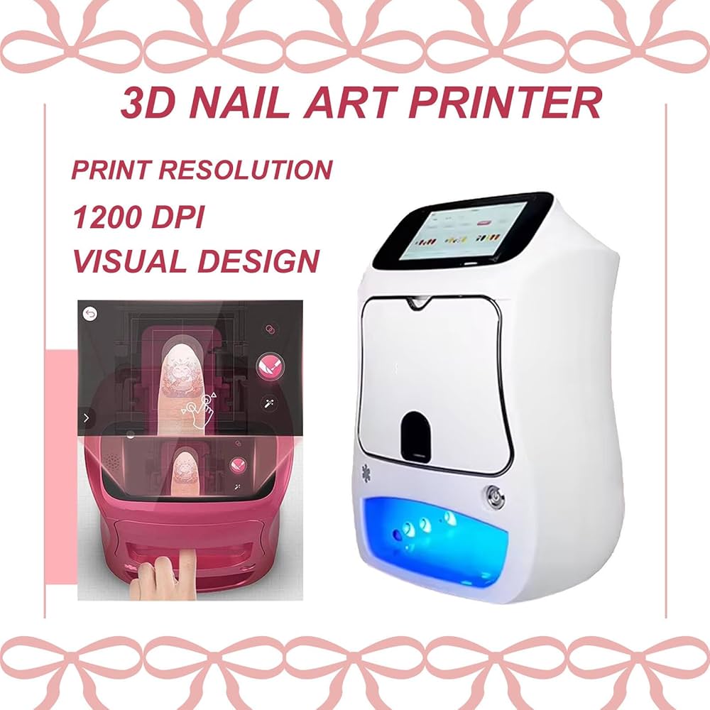 【B10】Auto Nail ネイルプリンター　Nail Printer Pro Amazon.com: Nail Art Printer, 3D Smart Automatic Nail
