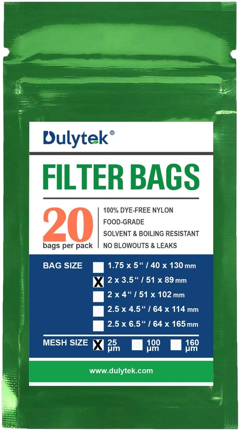 Buy Dulytek Premium Nylon 20 Pcs Filter Bags 25 Micron 2 X 3 5 Double Stitching Zero Blowouts Online In Taiwan B07fyts8q5