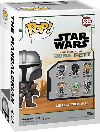 Miniatura 3 de Funko Pop Star Wars: El libro de Boba Fett - The Mandalorian con bolsa - Figura de vinilo coleccionable - Idea de regalo - Mercancía oficial -