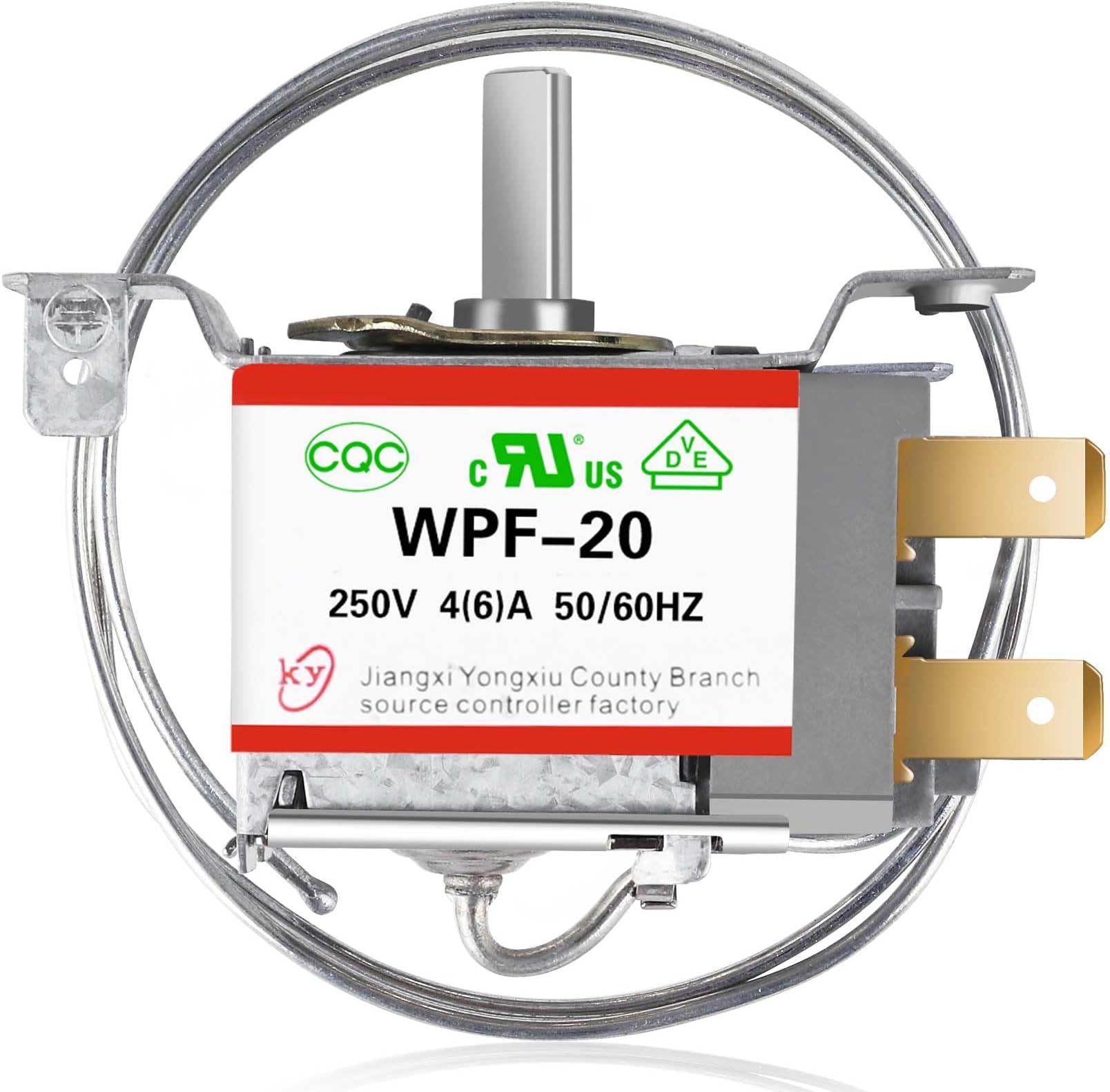 Mini Fridge Thermostat, Universal WPF-20 Freezer Thermostat Controller 2pin / Compatible with wpf16 and wpf18【Can Provide Installation Tutorial】