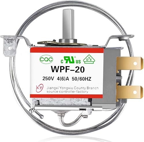 Miniatura 7 de Control de termostato WP2198202, termostato de refrigerador ultra duradero wp2198202, ajuste exacto para refrigeradores Whirlpool y Kenmore -