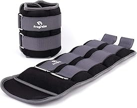 Ankle Weights 1/2/3/4/5/6/10kg 1 Pair of Weights for Wrist/Leg/Arm Strength Training with Adjustable Strap for Running, Gymnastics, Aerobics, Physiotherapy