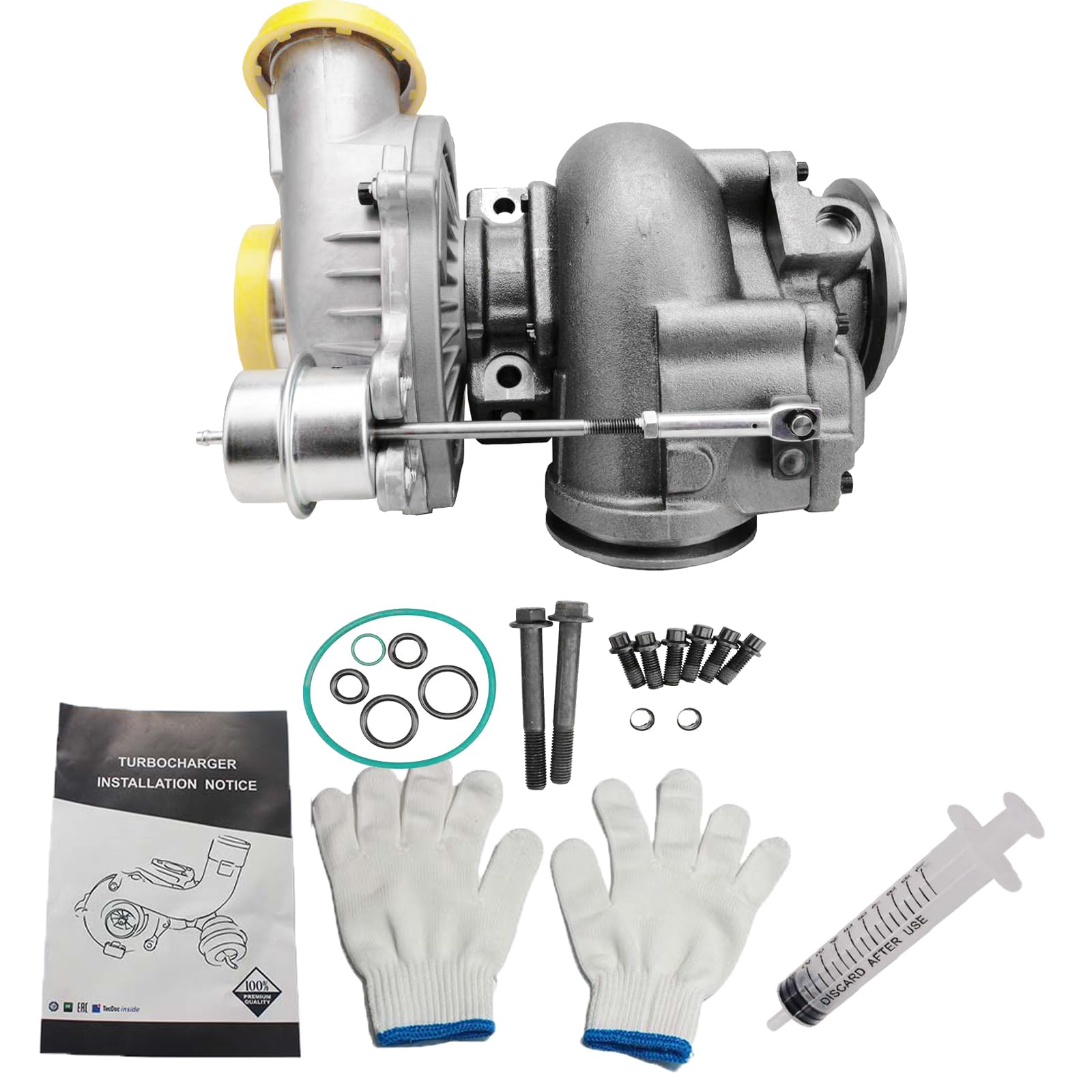 Amazon.com: Bapmic GTP38 Turbo Charger Turbocharger Compatible 