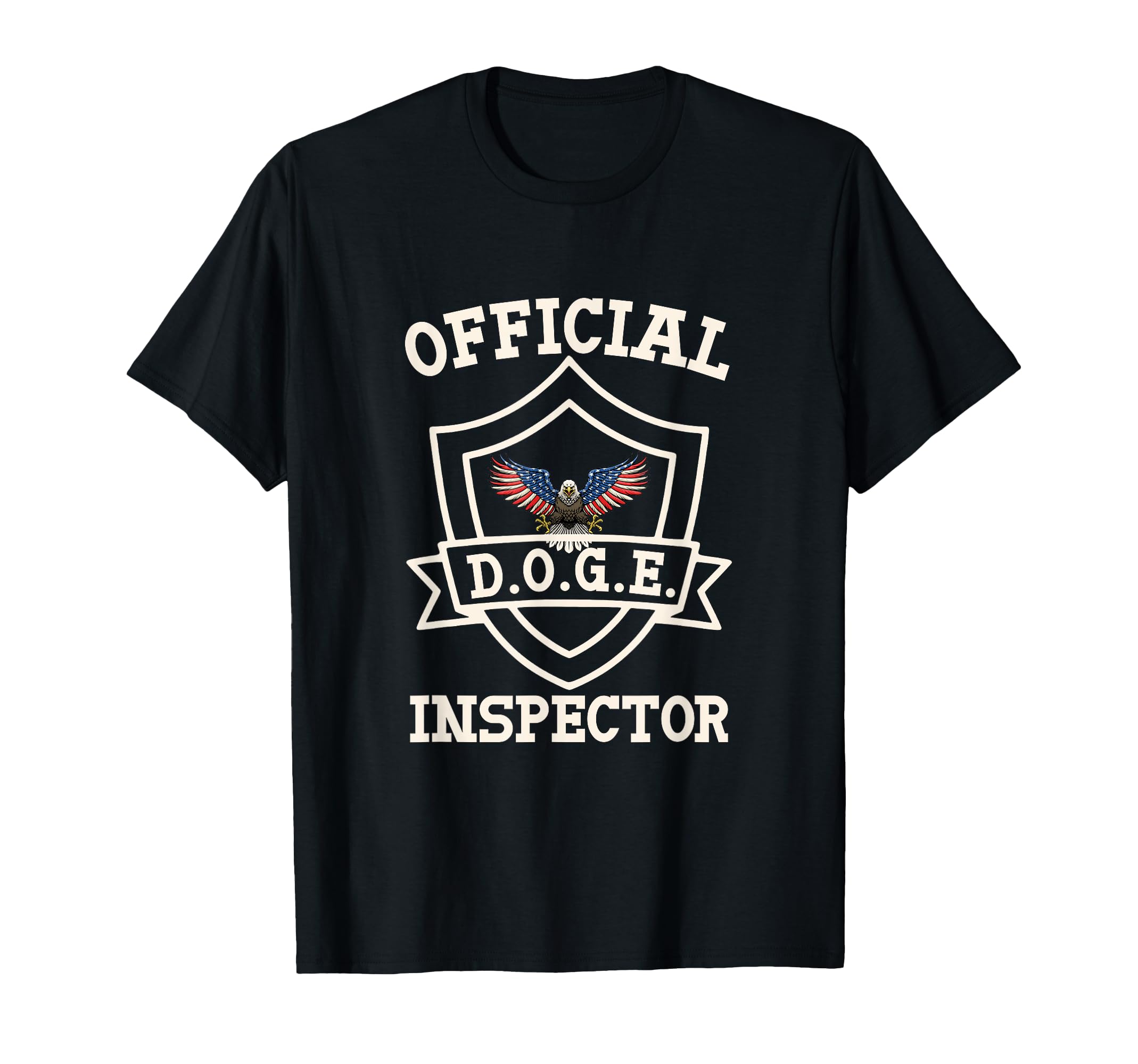Doge Inspector D.O.G.E. Department Of Government Efficiency T-Shirt