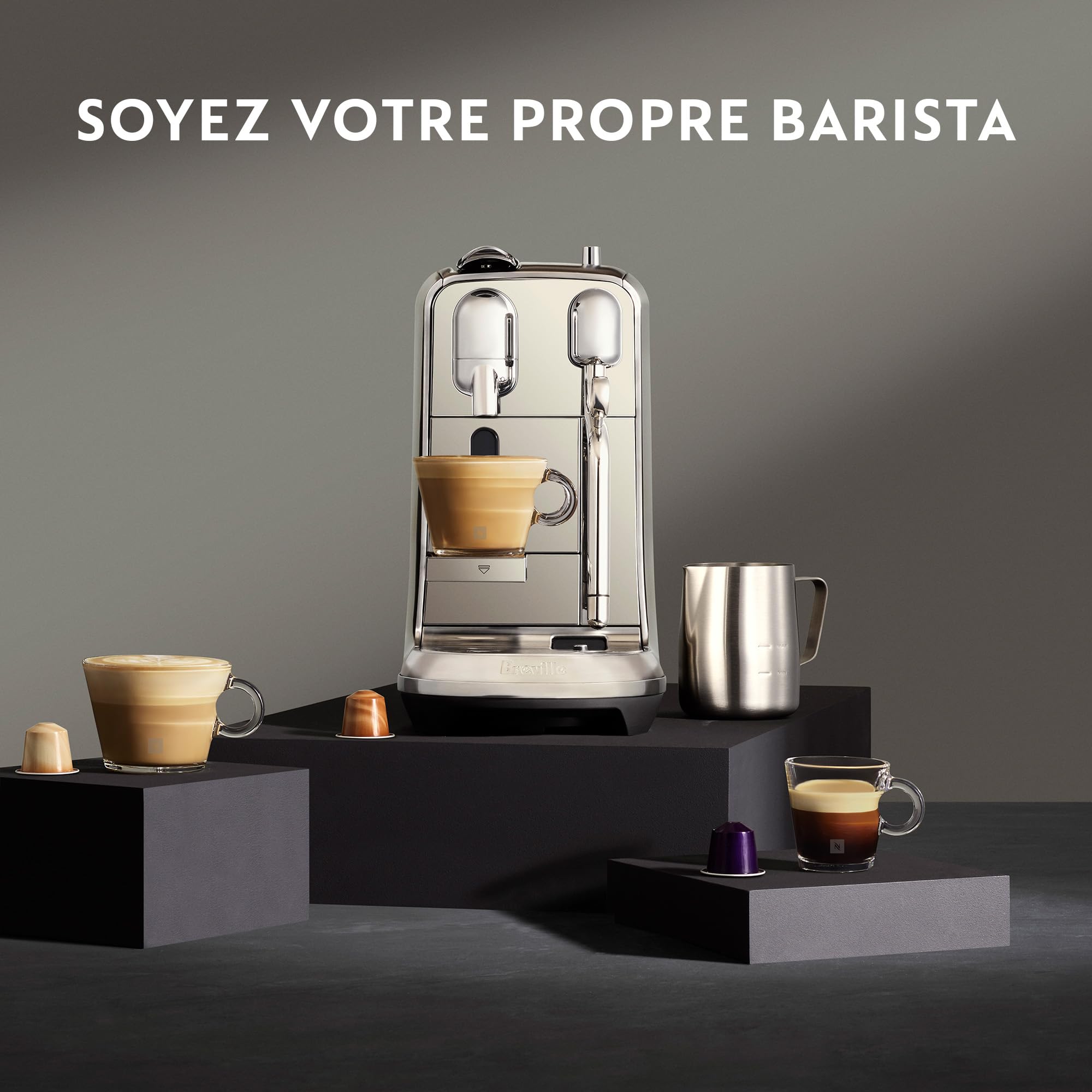 Sage Appliances Nespresso Creatista Plus Ekspres do kawy Czarny SNE800BTR