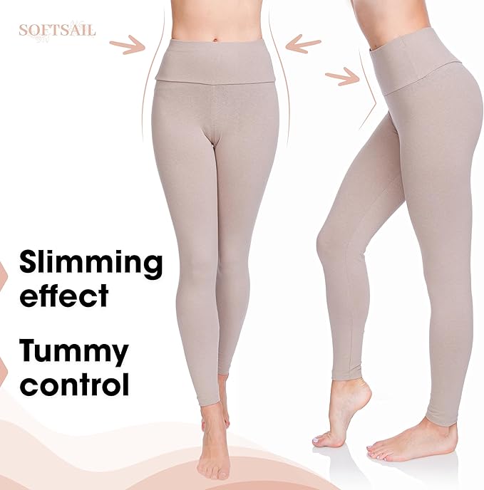 Leggings SOFTSAIL ergonomie ceinture élastique taille haute gainante femme