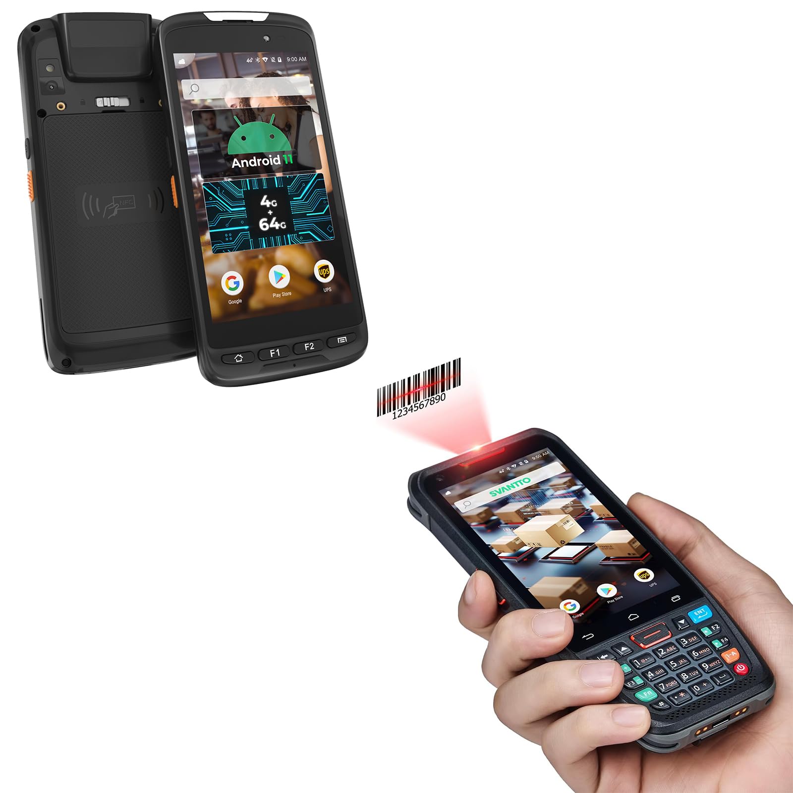 Amazon.com : SVANTTO Android Barcode Scanner, IPDA062 and IPDA061