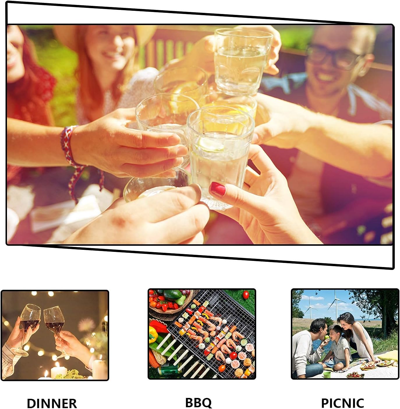 DOIT Height Adjustable Cool Bar Outdoor Patio Table,All-Weather Cool Wicker Bar Table with Ice Bucket for Party, Pool, Deck, Beach (Black, Modern)… : Everything Else