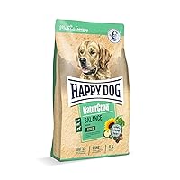 Happy Dog 60522 – NaturCroq Balance – Cibo Secco con Erbe domestiche per Cani Adulti – capacità 4 kg