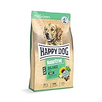 Happy Dog 60522 – NaturCroq Balance – Cibo Secco con Erbe domestiche per Cani Adulti – capacità 4 kg