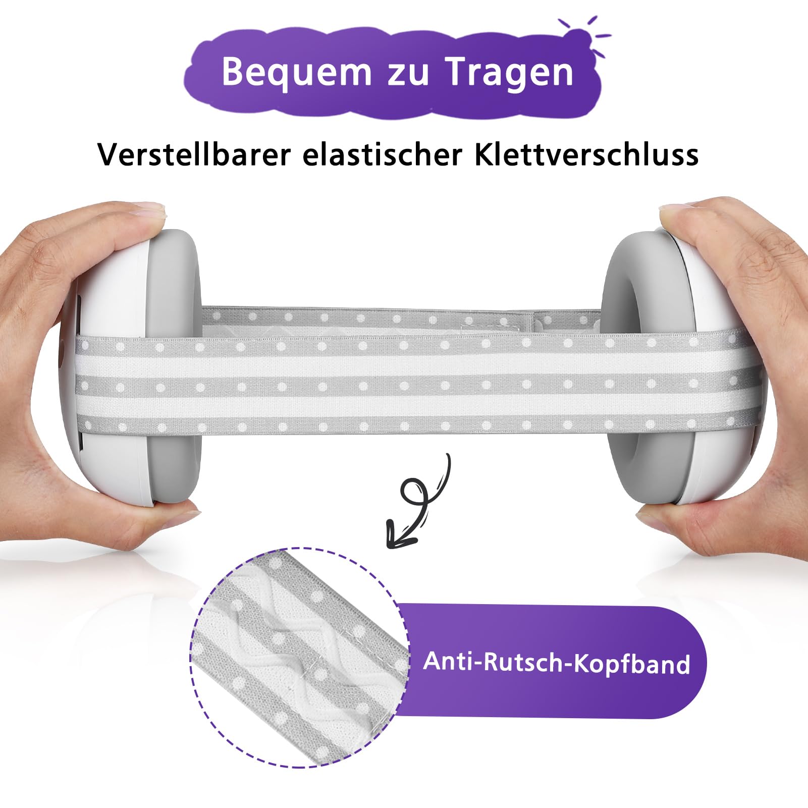 Casque anti-bruit pour bébé de 0 à 2 ans, protection auditive pour enfants, avec réduction de bruit, pour le quotidien et les événements