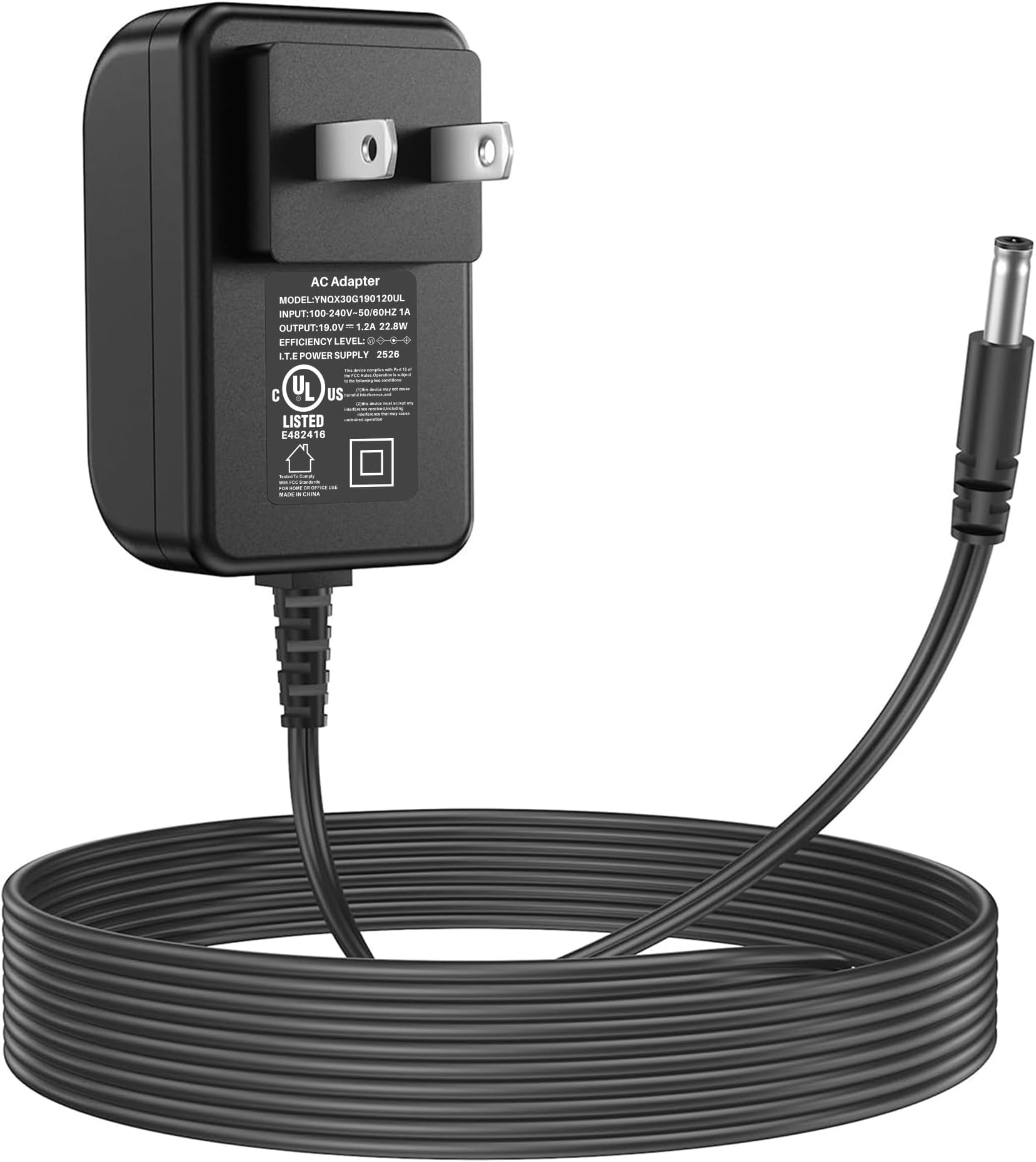 Charger for Booster PAC ES2500 AC/DC Adapter for ES5000 ES5500 ES2500C ES6000 ESA217 J900 ESA22 J900 Jump Starter Power Supply Cord Replacement Charger