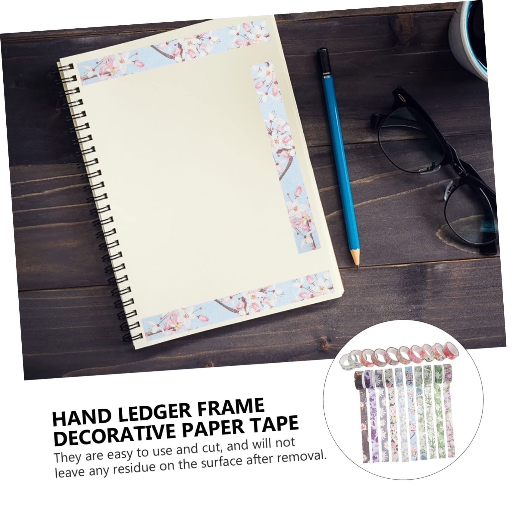 NUOBESTY 60rollen Washi Tape Set Dekorative Klebebänder Für Scrapbooking Handwerk Journale Karten Und Geschenkverpackungen Japanisches Verschiedene Designs