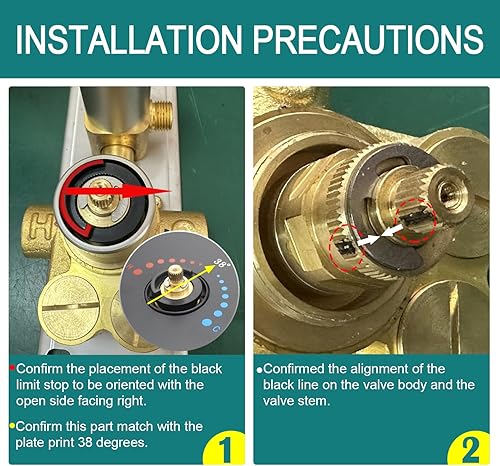 Miniatura 8 de HOMEDEC Sistema de chorros de ducha completo negro, juego de grifo de ducha LED de 16 pulgadas con 6 aerosoles corporales y válvula termostática de