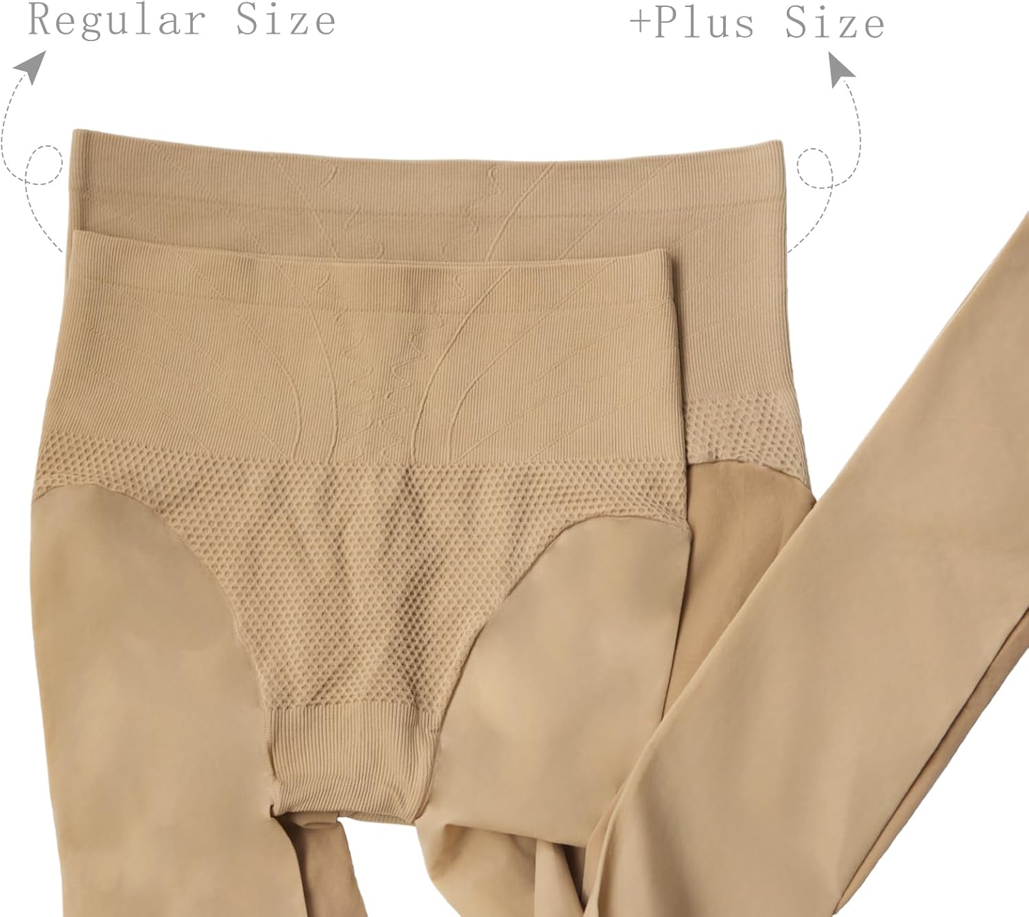 Tights Stirrup Leggings Golf Stocking Four Seasons Tights Plus Size Skin 80D - Image 2