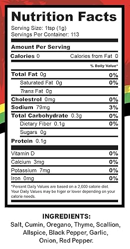 Miniatura 9 de Caribkfoods - Condimento suave (4.5 onzas) 100% auténtico condimento jamaicano bajo en sodio - KOSHER