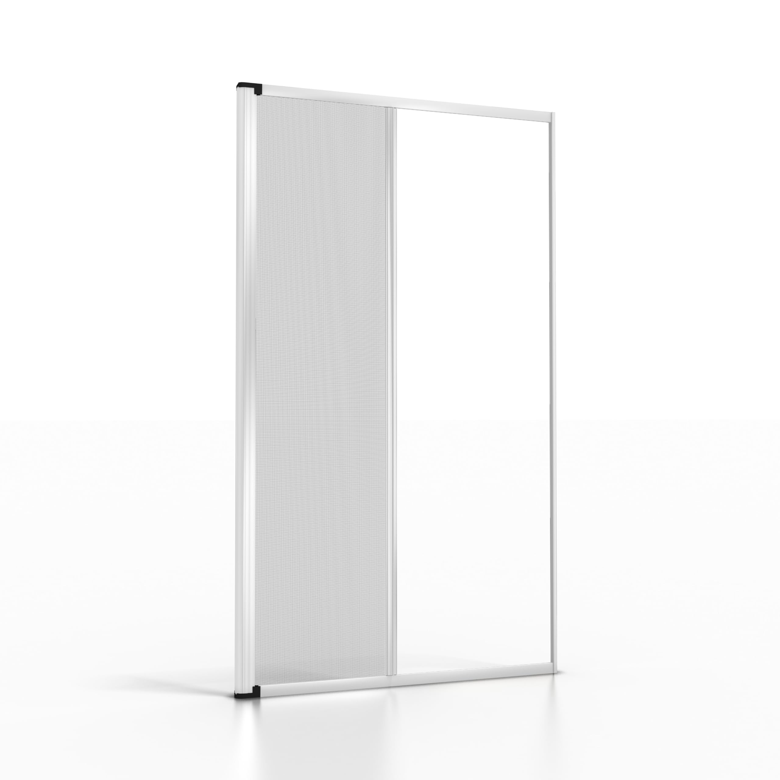 AEFFE Zanzariera a Rullo per Porta Finestra Alluminio 150x250cm, Diversi colori, Riducibile, Avvolgibile per Porte, Finestre, Balconi, Terrazzi (Bianco)