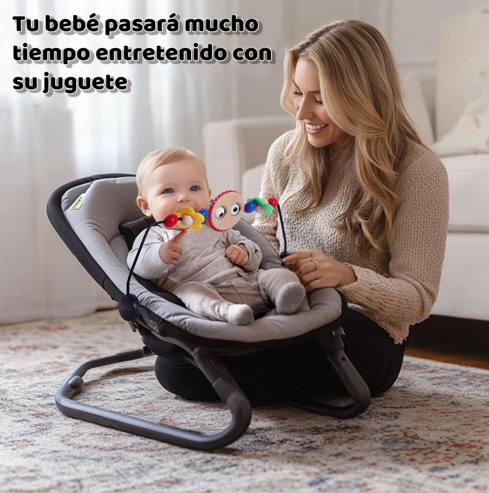 uniwersalny hamak zabawkowy, kompatybilny z Babybjorn, uniwersalny łuk do zabawy, w zestawie prezent