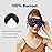 ALASKA BEAR Sleep Mask Women Men with Molded Eye Cups, Well-Contoured 3 D Extra-Plush Soft Memory Foam Blackout Eye Mask Zero Pressure on Eyelids & Eyelashes w Earplugs Set - Silent Night Stars