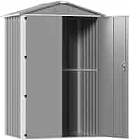 物置 スチール物置 グレー 物置き 屋外 スチール製 Amazon | 【グレー】 物置 屋外 スチール 倉庫 戸外収納庫 幅116