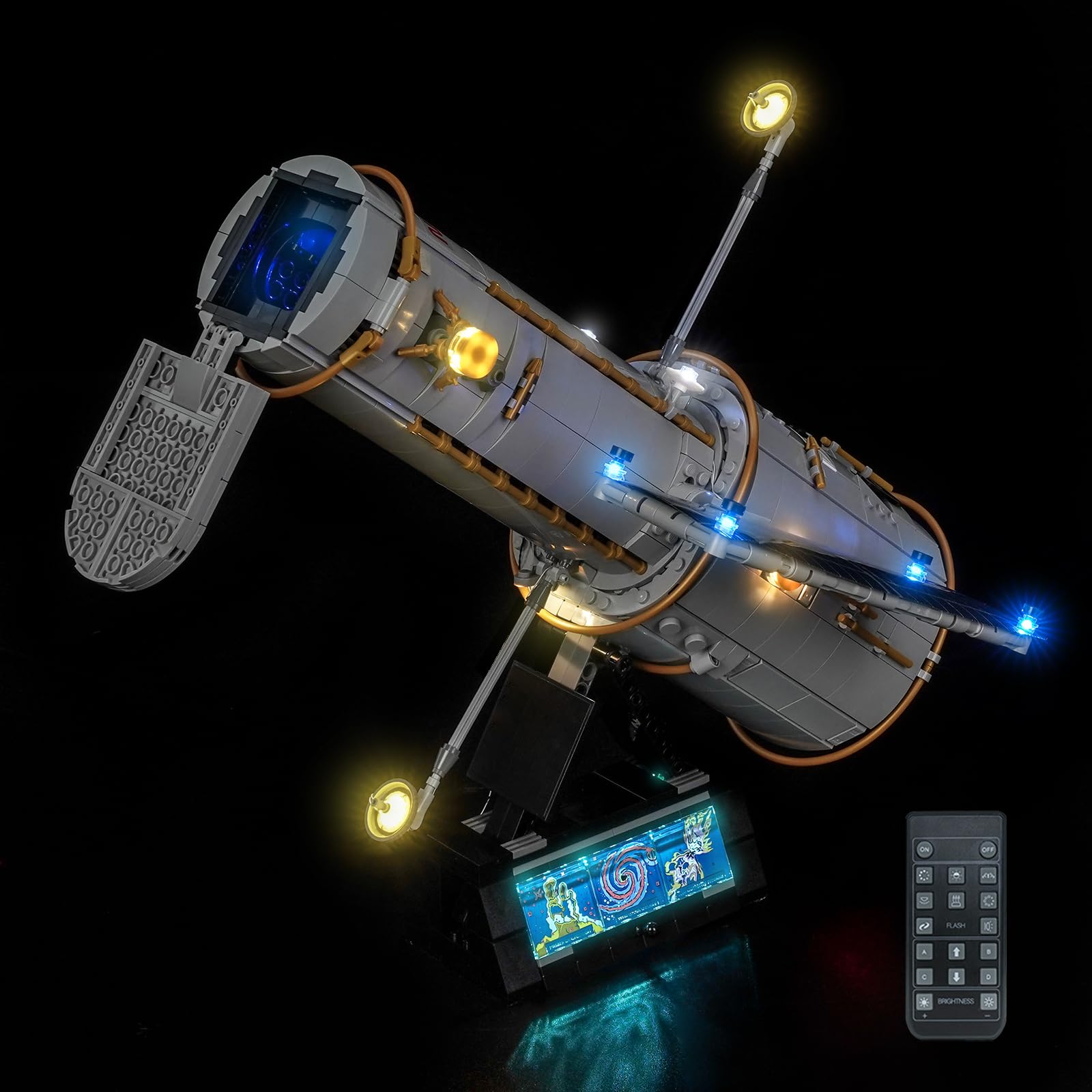 RC LED Light Set Compatible with Lego 11382 Hubble Space Telescope