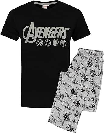 Camiseta Hombre Marvel Los Vengadores Infinity - Oficial, Algodón 100%, Diseño Original, Corte Clásico