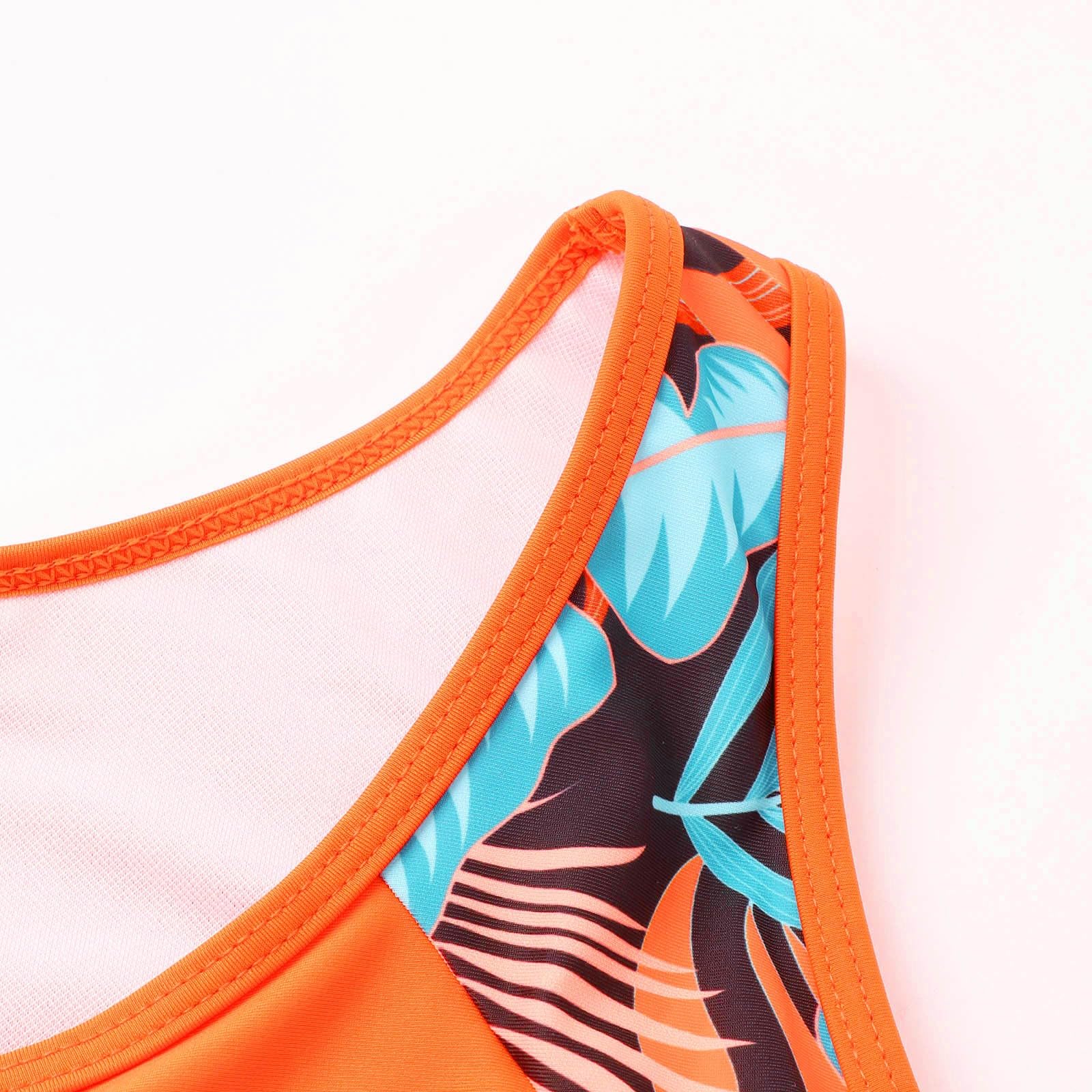 Tankini Damen Bauchweg Badeanzug Zweiteiliger mit Push Up Tankini Oberteil und Badeshorts High Waist Bademode Set Zweiteiler Sommer Drucken Badeanzüge für Damen Freizeit Sport Strand Schwimmanzug