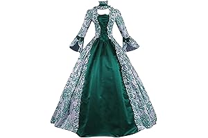 Exquisite Victorian Renaissance Dress for Enchanting Plus-Size Women